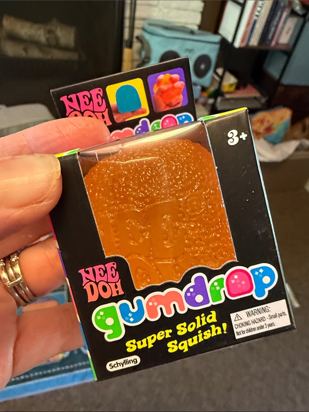 Schylling- Needoh- ORANGE Gum Drop- AUTHENTIC